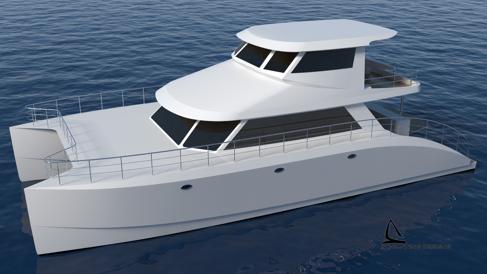 Schionning Custom Alaskan 1500 Power Catamaran