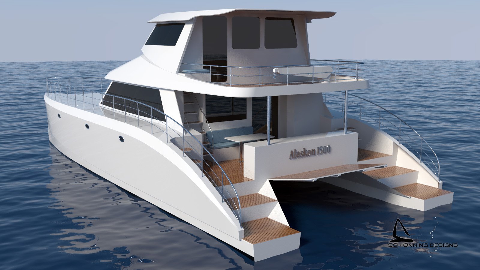 Schionning Custom Alaskan 1500 Power Catamaran